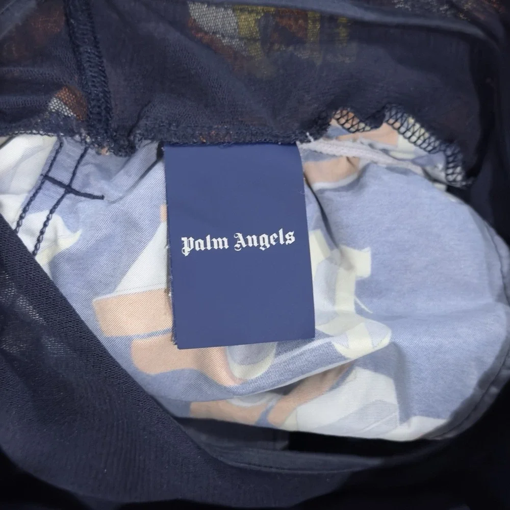 Vilebrequin x Palm Angels Men's Medium Geometric PA Monogram Logo 5